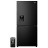 Lodówka HISENSE RQ5P470SMFE Side by Side No Frost 178.5cm Czarna Podajnik wody