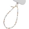 Smycz do telefonu CRONG Phone Charm Biało-złoty