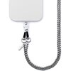 Smycz do telefonu CRONG Phone Crossbody Srebrny