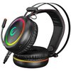 Słuchawki RAMPAGE Stormy 7.1 RGB Czarny Pasmo przenoszenia max. [Hz] 20000
