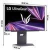 Monitor LG UltraGear 27GX790A-B.AEU 26.5" OLED 2560x1440px 480Hz 0.03 ms [GTG] Częstotliwość odświeżania obrazu [Hz] 480
