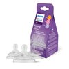 Smoczek PHILIPS Avent Natural SCY960/03 Przezroczysty 1 m+ 3 m+ 6 m+ (3 sztuki) Rodzaj Do butelki