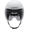 Kask rowerowy LAZER Victor KinetiCore Biało-srebrny (rozmiar M) Materiał wewnętrzny EPS