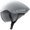 Kask rowerowy LAZER Victor KinetiCore Biało-srebrny (rozmiar M) Regulacja Od 55 do 59 cm