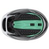 Kask rowerowy LAZER Victor KinetiCore Biało-srebrny (rozmiar M) Wentylacja Tak