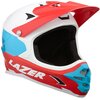Kask rowerowy LAZER Phoenix+ Biało-niebiesko-czerwony MTB (rozmiar M) Regulacja Od 56 do 58 cm