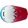 Kask rowerowy LAZER Phoenix+ Biało-niebiesko-czerwony MTB (rozmiar M) Wentylacja Tak