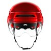 Kask rowerowy LAZER Urbanize NTA Czerwony Miejski z lampką (rozmiar M) Regulacja Od 55 do 59 cm