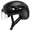 Kask rowerowy LAZER Urbanize NTA Czarny mat Miejski z lampką (rozmiar M)