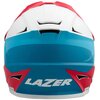 Kask rowerowy LAZER Phoenix+ Biało-niebiesko-czerwony MTB (rozmiar L) Materiał skorupy ABS