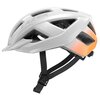 Kask rowerowy LAZER Cerro KinetiCore Biało-pomarańczowy MTB (rozmiar M) Regulacja Od 55 do 59 cm