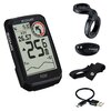 Licznik rowerowy SIGMA Rox 4.0 Endurance HR Set Czarny Podświetlany Mocowanie Kierownica