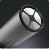 Srebrny cylinder z czarnym pierścieniem na końcu, na którym widnieje napis "Solar Filter" oraz logo "UNISTELLAR". Na powierzchni cylindra znajduje się również napis "UNISTELLAR".