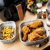 Forma silikonowa do Air Fryer KLAUSBERG KB-7791 14,5 x 20,6 cm (2 sztuki) Szary Przeznaczenie Do Air Fryerów