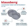 Forma do pieczenia KLAUSBERG KB-7789 do Air Fryera 20 cm (2 sztuki) Szary Współpracuje z produktem Uniwersalny