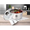Zestaw garnków MG HOME Moderno Brushed (6 elementów) Rodzaj Zestaw garnków