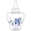 Butelka CANPOL BABIES Cute Animals 120 ml Niebieski Kolor Niebieski