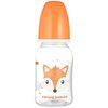 Butelka CANPOL BABIES Cute Animals 11/851  120 ml Pomarańczowy