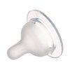 Smoczek CANPOL BABIES S-Shape M 59/892 Przezroczysty 3 m+ (2 sztuki) Materiał wykonania Silikon