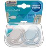 Smoczek CANPOL BABIES DentalAir 18 m+ Niebiesko-szary (2 sztuki) Wiek dziecka 18 m+