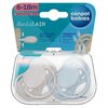 Smoczek CANPOL BABIES DentalAir 6-18 m Niebiesko-szary (2 sztuki) Wiek dziecka 6-18 m