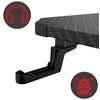 Biurko gamingowe SHADOW GAMER 2.0 LED RGB + Podkładka Czarny Wyposażenie Podkładka pod mysz