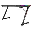 Biurko gamingowe SHADOW GAMER 2.0 LED RGB + Podkładka Czarny Możliwość regulacji Nie