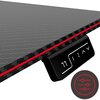 Biurko gamingowe SHADOW GAMER 2.0 LED RGB Czarny Kolor Czarny