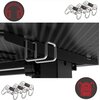 Biurko gamingowe SHADOW GAMER 2.0 LED RGB Czarny Funkcje dodatkowe Ergonomiczny kształt