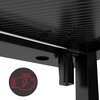 Biurko gamingowe SHADOW GAMER 2.0 LED RGB Czarny Narzędzia do złożenia Nie