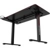 Biurko gamingowe SHADOW GAMER 2.0 LED RGB Czarny Głębokość [cm] 60