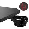 Biurko gamingowe SHADOW GAMER 1.1 + Podkładka Czarny Funkcje dodatkowe Ergonomiczny kształt