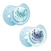 Smoczek LOVI Tie Dye 0-3 m (2 szt.) Niebieski Rodzaj Dynamiczny