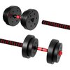 Zestaw hantli ATHLER LIO25 (2 x 0.5 / 4 x 1.25 / 4 x 1.5 / 4 x 2 kg) Materiał Guma