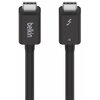 Kabel USB-C - USB-C BELKIN INZ003BT1MBK Thunderbolt 4 100W 1 m Czarny Rodzaj Kabel