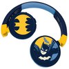 Słuchawki nauszne LEXIBOOK Batman 2 w 1 Czarno-żółty Dynamika [dB] 85