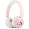 Słuchawki nauszne HELLO KITTY Face Logo Różowo-biały