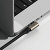 Kabel USB-C - USB-C RINGKE USB 3.2 Gen 2x2 PD240W 2 m Czarny Złącze 1 USB-C