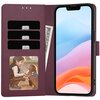 Etui TECH-PROTECT Wallet do Apple iPhone 16e Bordowy Seria telefonu iPhone
