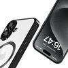 Etui TECH-PROTECT MagFlex MagSafe do Apple iPhone 16e Przezroczysto-czarny Model telefonu iPhone 16e