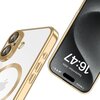 Etui TECH-PROTECT MagFlex MagSafe do Apple iPhone 16e Przezroczysto-złoty Seria telefonu iPhone