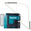 Laser krzyżowy MAKITA SK106GDZ Zawartość zestawu Futerał