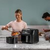 Air Fryer Frytkownica beztłuszczowa NINJA AF200EU z podwójnym koszem Funkcje dodatkowe Cyfrowy panel sterowania