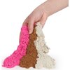 Piasek kinetyczny SPIN MASTER Kinetic Sand Lodowa tuba 6071551 (1 piasek) Funkcje rozwojowe Kreatywność