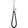 Zawieszka do telefonu HELLO KITTY Nylon Cord Kitty Head Czarny