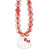 Zawieszka do telefonu HELLO KITTY Pearls Kitty Head Czerwony Rodzaj Zawieszka do telefonu