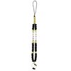 Zawieszka do telefonu HELLO KITTY Pearls and Beads Kitty Charm Czarny