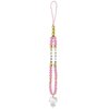 Zawieszka do telefonu HELLO KITTY Pearls and Beads Kitty Charm Różowy