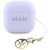 Słuchawki douszne GUESS Glossy Effect Printed Classic Logo & Charm  Lawendowy Pasmo przenoszenia min. [Hz] 20