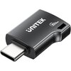 Adapter USB - USB Typ-C UNITEK A1048ABK01 Gniazdo USB Typ-A żeński